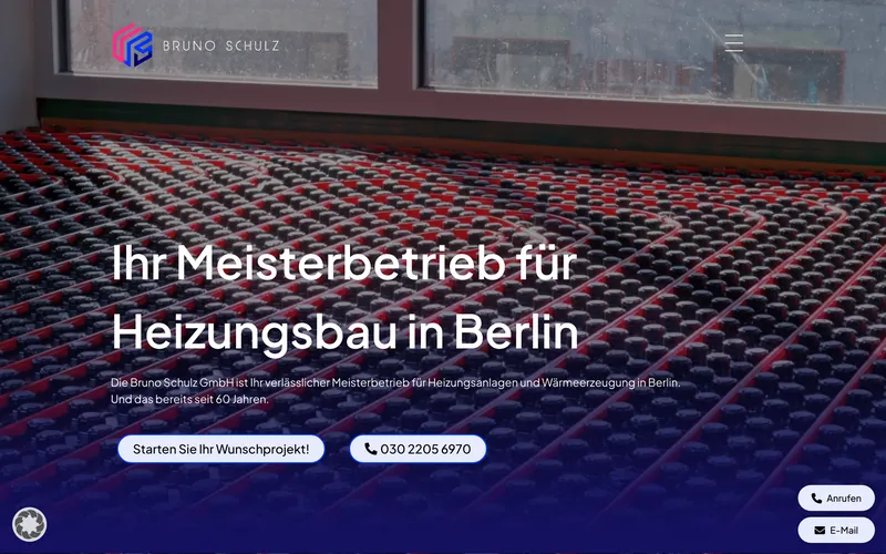 Startseite von bruno-schulz.de